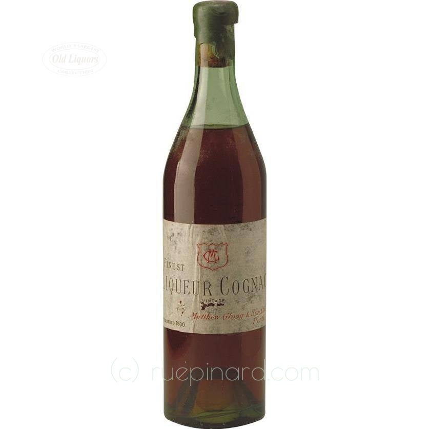1878 Matthew Gloag & Son Cognac - Finest Vintage Liqueur - Rue Pinard