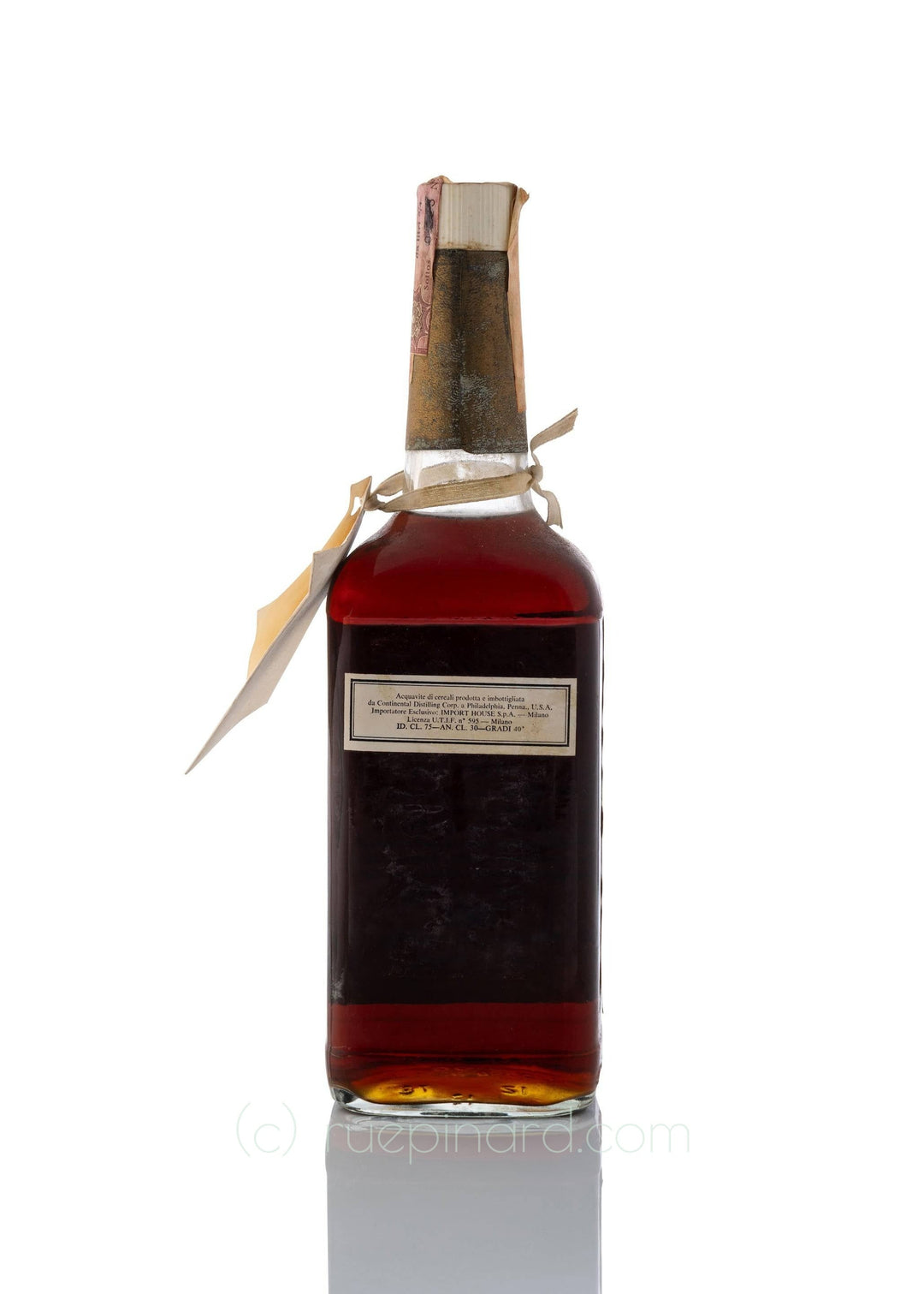 Old Hickory 20 Years Old Straight Bourbon Whiskey 1950s - Rue Pinard