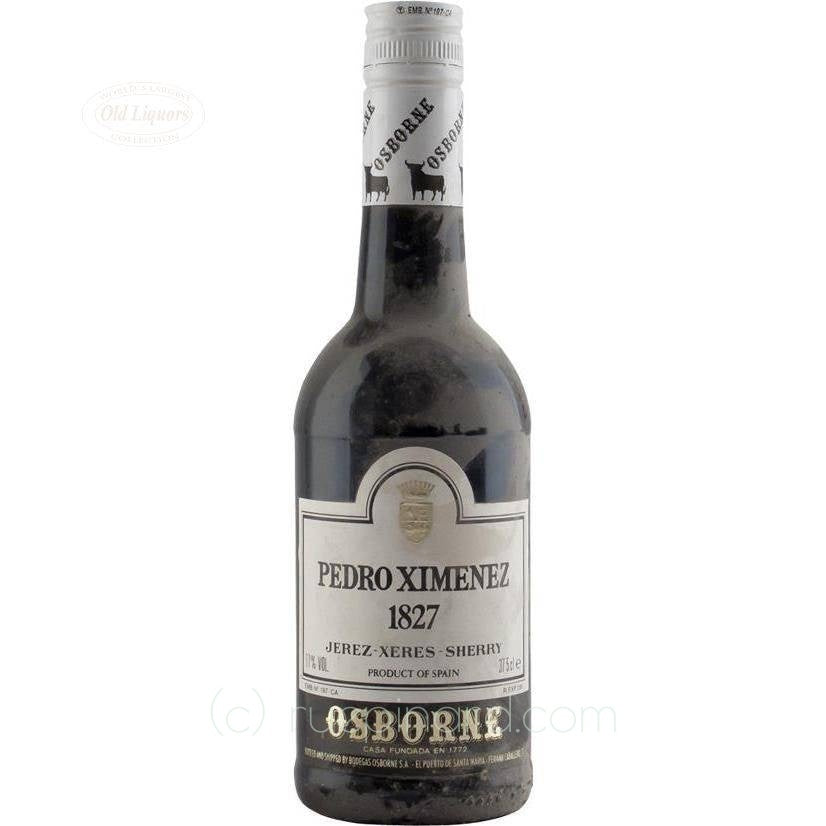 Osborne's 1827 Pedro Ximenez Sherry NV, Jerez-Xeres Half Bottle - Rue Pinard
