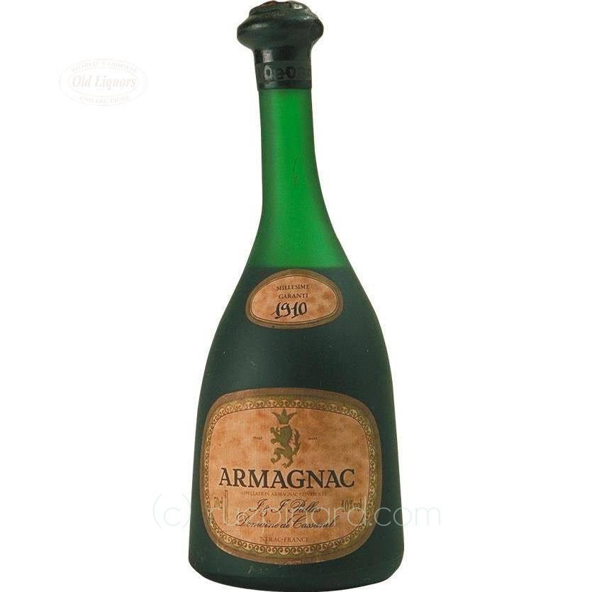 1910 Pallas J. & J. Armagnac Domaine de Cassanel - Rue Pinard