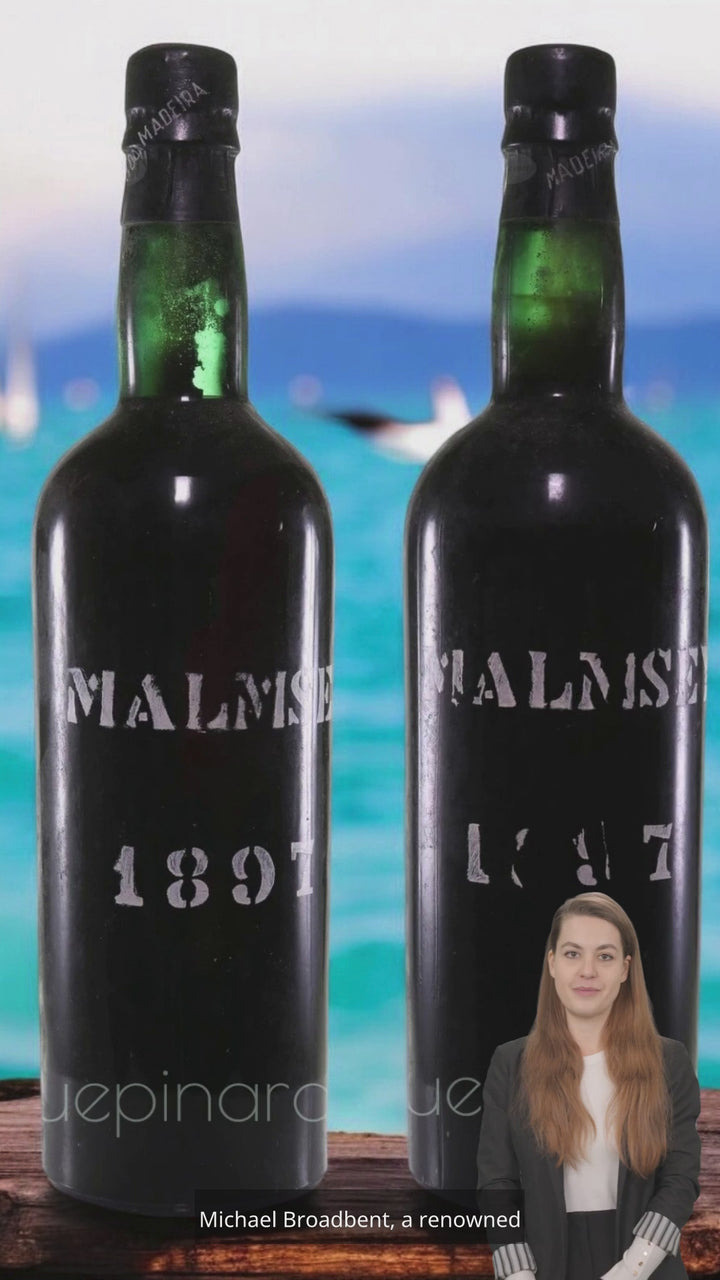 Malmsey Madeira 1897 - Set of Two Bottles