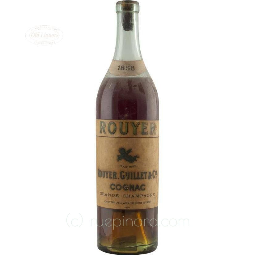 Rouyer Guillet & Co 1858 Grande Champagne Cognac - Rue Pinard