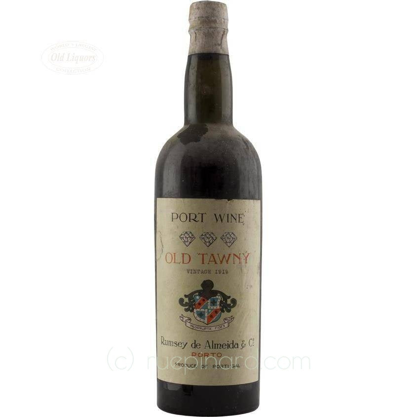 1919 Rumsey de Almeida & Co Old Tawny Port - Vintage Quality - Rue Pinard
