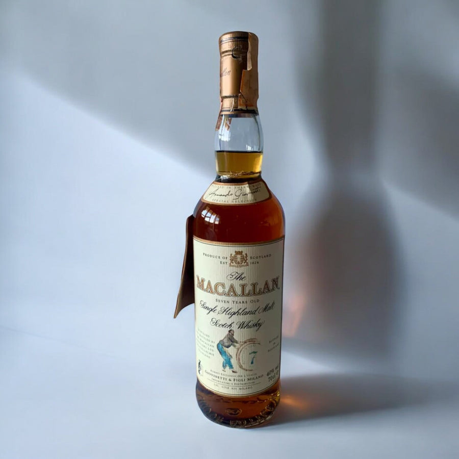 Macallan 7 Year Old Single Malt Scotch Whisky - Slijterij Rue Pinard 