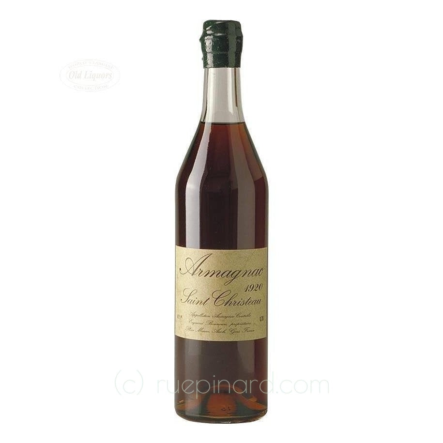 Armagnac 1920 Saint Christeau - LegendaryVintages