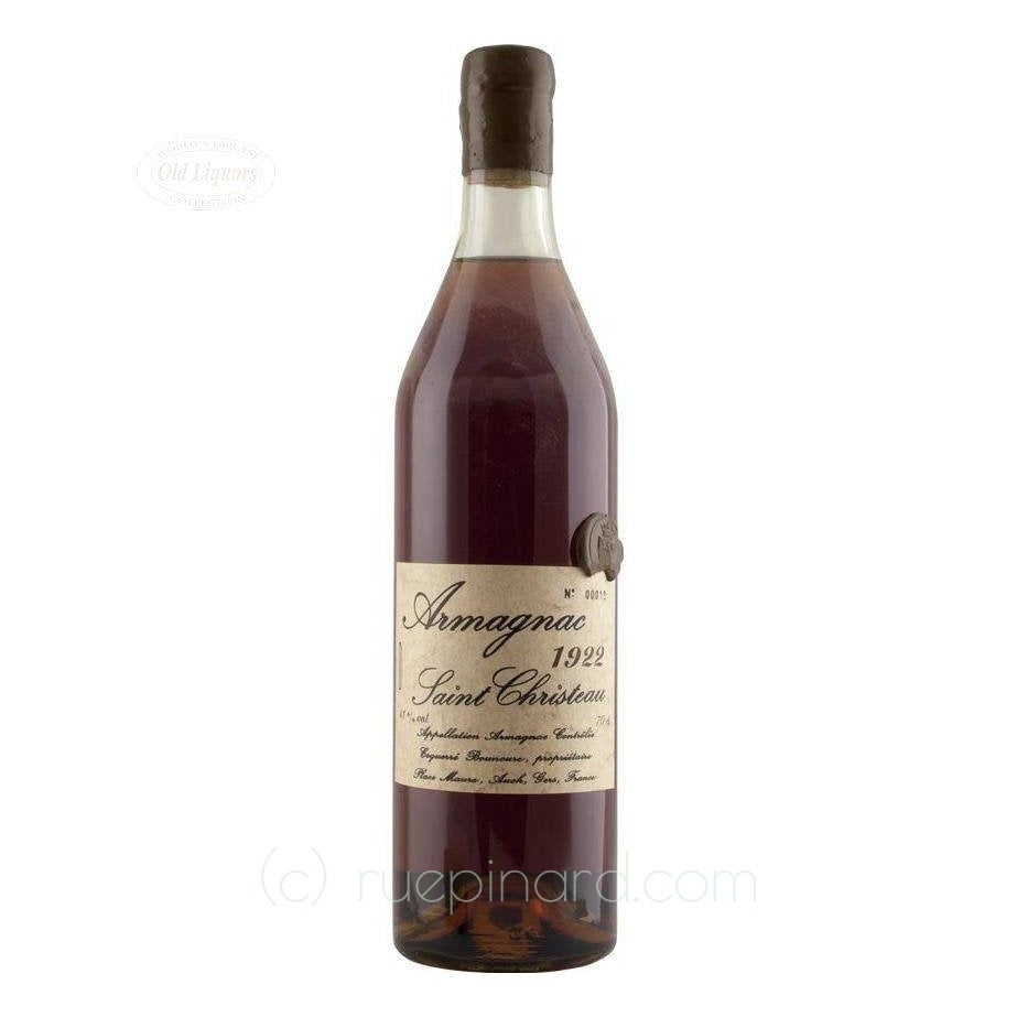 Armagnac 1922 Saint Christeau - LegendaryVintages