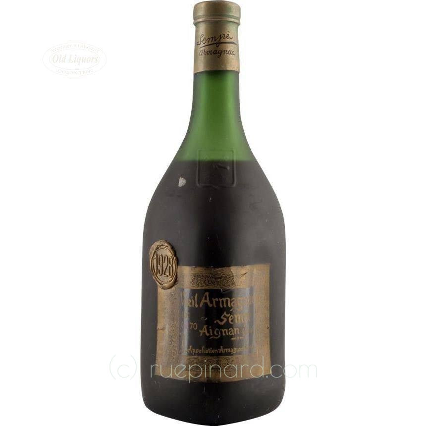 1928 Sempé Vieil Armagnac Ténaréze with Glass Shoulder Button - Rue Pinard