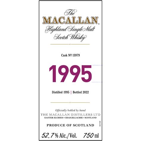 Macallan Fine & Rare Collection 1997 - Slijterij Rue Pinard 